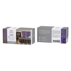 Шнур светодиодный Дюралайт эффект мерцания 2Вт 36LED/м бел. (уп.100м) Neon-Night 121-255