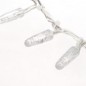Гирлянда светодиодная "Нить" 10м 200LED тепл. бел. 24В IP65 эффект мерцания провод ПВХ прозр. соединяется нужен трансформатор 53