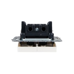 Выключатель жалюзи СП BRITE ВС10-1-5-БрБ 10А механизм бел. IEK BR-V15-0-10-K01