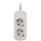 Удлинитель электрический UDL-10-230-E Greenline 2 розетки с заземлением 3м ПВС 3х0.75кв.мм Эра Б0064947