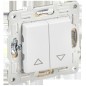 Выключатель жалюзи SKANDY 10А SK-V12W арктич. бел. IEK SK-V15-0-10-K01