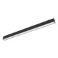 Заглушка SL-SLIM20-H20 BLACK с отверстием пластик (комплект) Arlight 047637
