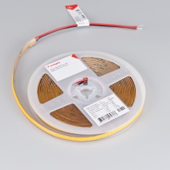 Лента светодиодная COB-X528-8mm 24В Warm3000 (6Вт/м IP20 FreeCut) свободная резка (уп.5м) Arlight 046887