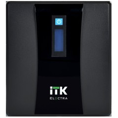 Источник бесперебойного питания ELECTRA ET 1кВ.А/0.6кВт с АКБ 2х7А.ч USB ITK EET-1000VA-1-002
