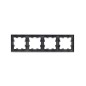 Рамка 4-м BRITE РУ-4-БрШ шампань IEK BR-M42-K37 Рамка 4-м BRITE РУ-4-БрШ шампань IEK BR-M42-K37