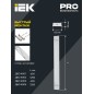 Светильник светодиодный ДБО 4011 18Вт 4000К IP20 600мм линейный призма IEK LDBO0-4011-18-4000-K01 Светильник светодиодный ДБО 4011 18Вт 4000К IP20 600мм линейный призма IEK LDBO0-4011-18-4000-K01