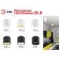 Светильник OL8 GX53 BK/GD GX53 накладной подсветка алюм. черн./зол. ЭРА Б0048539 Светильник OL8 GX53 BK/GD GX53 накладной подсветка алюм. черн./зол. ЭРА Б0048539