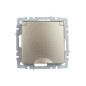 Розетка BRITE РСбш10-3-44-БрШ 16А IP44 с заземл. защ. шторки с крышкой механизм шампань IEK BR-R16-16-44-K37
