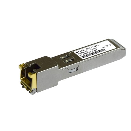 Модуль SFP с 1 портом 1000Base-T для витой пары D-Link DL-712/A2A