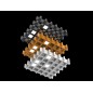 Светильник светодиодный DL-Grill для потолка Грильято 200х200 20Вт 4000К 186х186х75 IP40 встраив. RAL9005 черн. муар диммер DALI