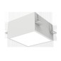 Светильник светодиодный DL-Grill для потолка Грильято 200х200 15Вт 3000К 186х186х75 IP40 встраив. RAL9003 бел. муар диммер DALI Светильник светодиодный DL-Grill для потолка Грильято 200х200 15Вт 3000К 186х186х75 IP40 встраив. RAL9003 бел. муар диммер DALI