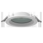 Светильник светодиодный DL-01 Pro 160мм 15Вт 4000К CRI90 176x51мм IP65/40 защ. силикат. стекло RAL9003 бел. муар VARTON V1-RF-0R