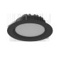 Светильник светодиодный DL-01 230х81 40Вт Tunable White (2700-5700К) IP54/20 круглый встраив. RAL9005 черн. муар диммер DALI VAR Светильник светодиодный DL-01 230х81 40Вт Tunable White (2700-5700К) IP54/20 круглый встраив. RAL9005 черн. муар диммер DALI VAR