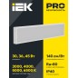 Светильник светодиодный ДВО 1031 PRO 45Вт 6500К IP40 1195х180мм панель опал IEK LTP-DVO1-1031-45-65-K01