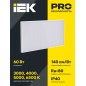 Светильник светодиодный ДВО 1041 PRO 60Вт 5000К IP40 1195х595мм микропризма IEK LTP-DVO2-1041-60-50-K01
