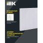Светильник светодиодный ДВО 1041 PRO 60Вт 5000К IP40 1195х595мм микропризма IEK LTP-DVO2-1041-60-50-K01