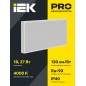 Светильник светодиодный ДВО 1072 PRO 27Вт 4000К Ra»90 595х295 опал IEK LTP-DVO1-1072-27-40-K01