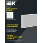 Светильник светодиодный ДВО 1082 PRO 45Вт 4000К Ra»90 1195х295 призма IEK LTP-DVO0-1082-45-40-K01