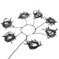 Гирлянда светодиодная елочная с кольцом 7 нитей х1.8м 126LED тепл. бел. 6.5Вт 220-240В IP20 не соединяемая Neon-Night 235-086 Гирлянда светодиодная елочная с кольцом 7 нитей х1.8м 126LED тепл. бел. 6.5Вт 220-240В IP20 не соединяемая Neon-Night 235-086