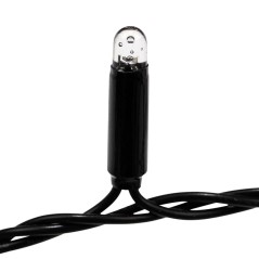 Гирлянда светодиодная "LED ClipLight" 5 нитей х20м 665LED тепл. бел. 50Вт 24В IP65 эффект мерцания flashing бел. Neon-Night 323-