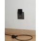 Розетка BRITE РСбш10-3-44-БрС 16А IP44 с заземл. защ. шторки с крышкой механизм сталь IEK BR-R16-16-44-K46