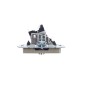 Розетка компьютерная + телевизионная 2-м Brite РТВ/РК12-БрШ RJ45 кат.5E + TV механизм шампань IEK BR-AK20-1-K37