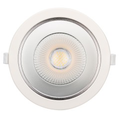 Светильник светодиодный LTD-LEGEND-R175-20W Warm3000 WH 50 deg IP20 металл Arlight 025143(1)