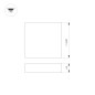 Светильник светодиодный SP-QUADRO-S600x600-60W Day4000 BK 120 deg IP40 230В металл Arlight 034806 Светильник светодиодный SP-QUADRO-S600x600-60W Day4000 BK 120 deg IP40 230В металл Arlight 034806