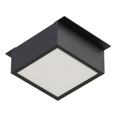 Светильник светодиодный DL-GRIGLIATO-S90x90-12W Warm3000 BK 90 deg 230) IP40 металл Arlight 038327