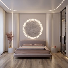 Лента герметичная MOONLIGHT-SIDE-M384-4x10mm 24В White-MIX (7.2Вт/м IP65 wire x1) (силикон) (уп.5м) Arlight 038316