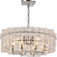 Люстра Whitney 1050-308 8хЕ14 40Вт хрусталь Rivoli Б0061222