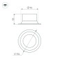 Светильник светодиодный MS-BREEZE-BUILT-R104-12W Day4000 WH 90 deg IP20 230В металл Arlight 035611 Светильник светодиодный MS-BREEZE-BUILT-R104-12W Day4000 WH 90 deg IP20 230В металл Arlight 035611