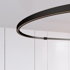 Светильник светодиодный SP-CIRCLE-HANG-O3535-D700-40W Day4000 (RAL9005 120 deg 230В) IP40 LED алюминий Arlight 049363