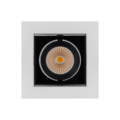 Светильник светодиодный CL-KARDAN-S102x102-9W Day WH-BK 38 deg IP20 металл Arlight 024125
