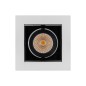 Светильник светодиодный CL-KARDAN-S102x102-9W Day WH-BK 38 deg IP20 металл Arlight 024125