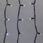 Гирлянда светодиодная "Айсикл" (бахрома) 5х0.7м 152LED бел. 12Вт IP67 провод черн. каучук Neon-Night 255-315 Гирлянда светодиодная "Айсикл" (бахрома) 5х0.7м 152LED бел. 12Вт IP67 провод черн. каучук Neon-Night 255-315