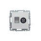 Розетка компьютерная + телевизионная 2-м Brite РТВ/РК12-БрА RJ45 кат.5E + TV механизм алюм. IEK BR-AK20-1-K47 Розетка компьютерная + телевизионная 2-м Brite РТВ/РК12-БрА RJ45 кат.5E + TV механизм алюм. IEK BR-AK20-1-K47
