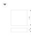 Светильник светодиодный SP-QUADRO-S250x250-25W Warm3000 WH 120 deg IP40 230В металл Arlight 034787 Светильник светодиодный SP-QUADRO-S250x250-25W Warm3000 WH 120 deg IP40 230В металл Arlight 034787