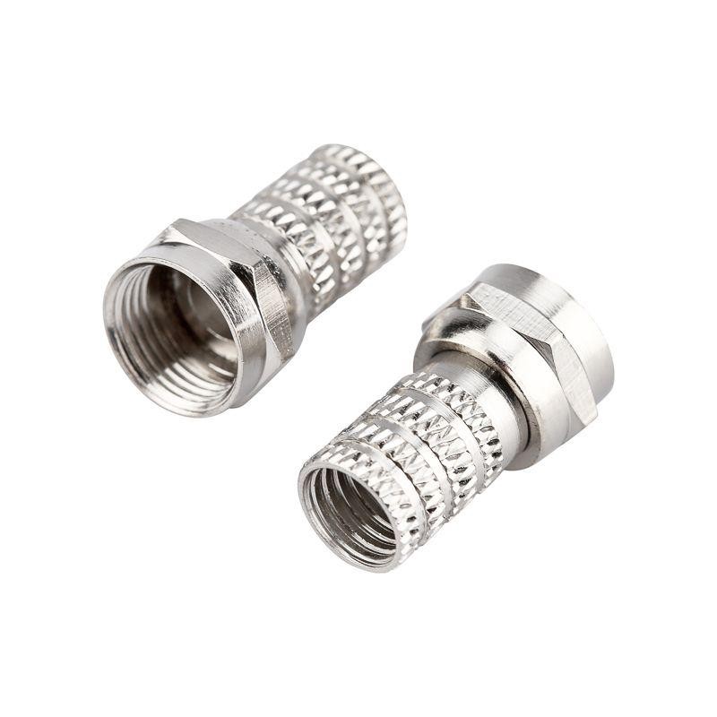 Разъем F RG-6 (03-008C) (уп.100шт) Rexant 05-4003 Разъем F RG-6 (03-008C) (уп.100шт) Rexant 05-4003
