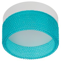 Светильник точечный DK97 WH/Blue GX53 встраив. бел. голубой ЭРА Б0057458