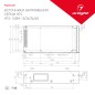 Светильник светодиодный SP-CIRCLE-HANG-O3535-D700-40W Day4000 (RAL9005 120 deg 230В) IP40 LED алюминий Arlight 049363
