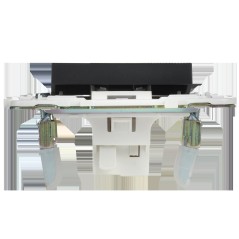 Выключатель 1-кл. SKANDY 10А SK-V01Bl черн. IEK SK-V10-0-10-K02
