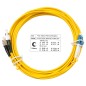 Шнур оптический FOP(d)-9-LC-FC-5m duplex LC-FC 9/125см 5м LSZH Cabeus 7335c