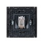 Розетка TV оконечная FORTE@PIANO FP528 сталь IEK FP-A10-O-K46
