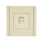 Розетка компьютерная RJ45 кат.5E FORTE@PIANO FP432 ваниль IEK FP-K10-1-K10 Розетка компьютерная RJ45 кат.5E FORTE@PIANO FP432 ваниль IEK FP-K10-1-K10