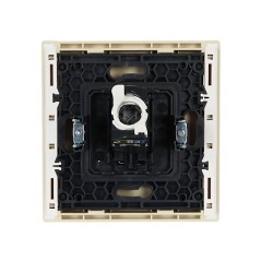 Розетка компьютерная RJ45 кат.5E FORTE@PIANO FP432 ваниль IEK FP-K10-1-K10