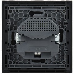 Розетка FORTE@PIANO FP147 16А USB A+C 18Вт с заземл. защ. штроки винт. крепл. черн. IEK FP-R14-16-U22-018-K02