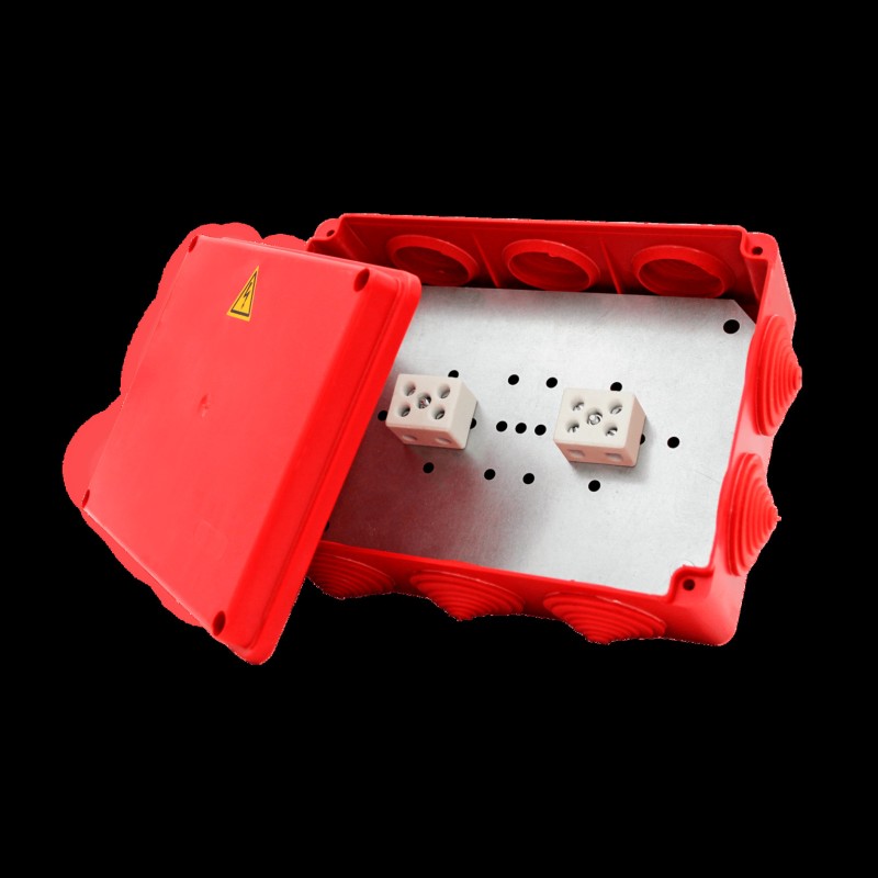 Коробка распределительная огнестойкая 150х110х70мм IP54 КРОПС-П4 FRJB-KM-P4-16-04-КРОПС-IP54 КРОПС-П4 для кабелей до 16кв.мм 4 к Коробка распределительная огнестойкая 150х110х70мм IP54 КРОПС-П4 FRJB-KM-P4-16-04-КРОПС-IP54 КРОПС-П4 для кабелей до 16кв.мм 4 к