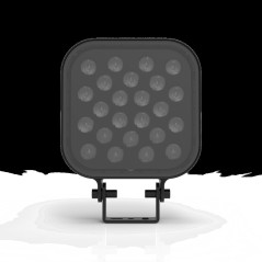 Светильник светодиодный Frieze 2.0 S 40Вт 4000К IP66 60град. RAL9005 черн. диммер DALI VARTON V1-G1-92441-04D07-6604040