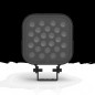Светильник светодиодный Frieze 2.0 S 40Вт 4000К IP66 60град. RAL9005 черн. диммер DALI VARTON V1-G1-92441-04D07-6604040